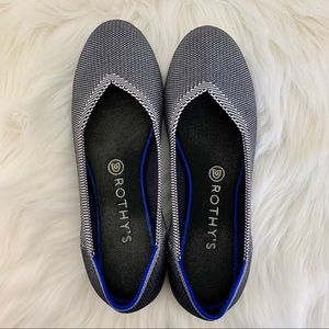 Rothy’s The Flat in Cloud Grey Birdseye